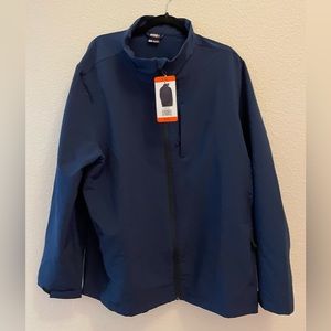 Men’s XXL blue zippered jacket